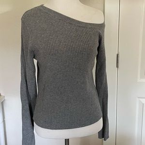 Cozy, off the shoulder sweater